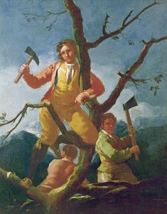 Los leñadores, 1779 de Francisco de Goya